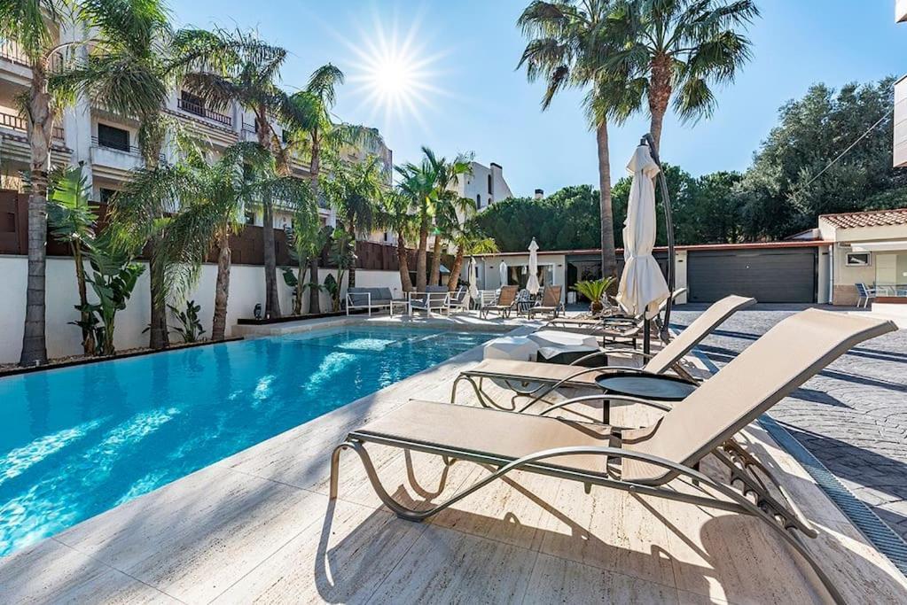 Appartement Luxury Casa Con Piscina, Wifi, 150M Dal Mare à Miami Playa Extérieur photo
