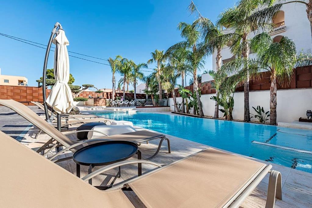 Appartement Luxury Casa Con Piscina, Wifi, 150M Dal Mare à Miami Playa Extérieur photo